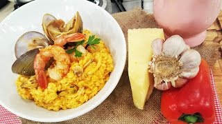 Risotto de mariscos por Gonzalo D´Ambrosio [upl. by Honan]