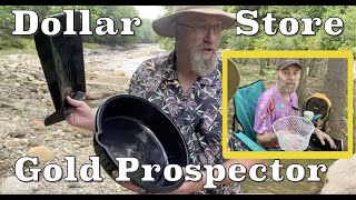 New Hampshire Gold Prospecting Day 3  Dollar Store Challenge [upl. by Neelrad884]