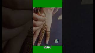 Beautiful fingers mehandi design Part2shortvideotrendingshort youtubeshortsmehndi tranding [upl. by Shirl764]