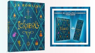 Livro O Ickabog  JK Rowling  Caderno de anotações e marcador 🔖 Página a página [upl. by Eli]