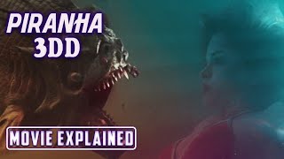 Piranha 3DD 2012 Movie Explained in Hindi Urdu  Piranha Movie [upl. by Gambrill673]