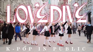 KPOP IN PUBLIC RUSSIA IVE 아이브  LOVE DIVE by QWIN 큐윈  Dance Cover  One Take [upl. by Bridges]