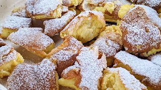 Beignets moelleux rapides  sans friture ni levure  Bon pour la santé ♥ Recette de bellemaman [upl. by Orvas792]