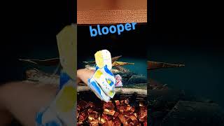 blooper youtubeshorts art drawing papperdragon artandcraft dragonpupet funny unexpected bye [upl. by Annoj91]