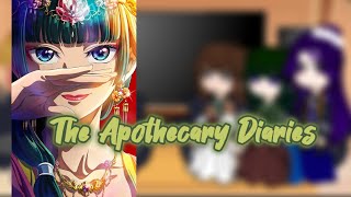 The apothecary diaries reaction vidGachaPt1Made byMaliDali🇺🇸🇷🇺 [upl. by Ailimat]