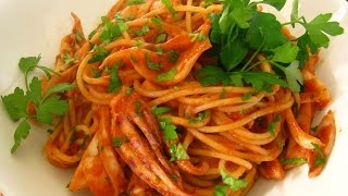 Pasta al sugo di calamari [upl. by Eibot]