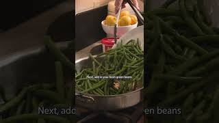 Skillet Green Beans by Monica [upl. by Acnayb66]