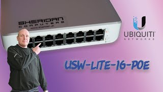 UniFi Switch Lite 16 POE from Ubiquiti OverviewSetup 2024 [upl. by Ailekahs]