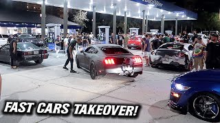 Street Racers SHUTDOWN the Gas Station at FL2K24 [upl. by Asila]