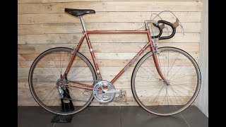 Eddy Merckx Professional Vintage Road Bike Restoration [upl. by Ecined]