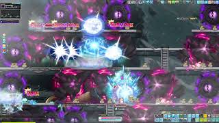 MapleStory LVL246 Ice Lightning Mage training in VOID 3 [upl. by Placia]