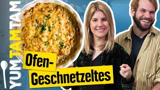 Geschnetzeltes  Mit Champignons amp Spätzle  yumtamtam [upl. by Atiluap]