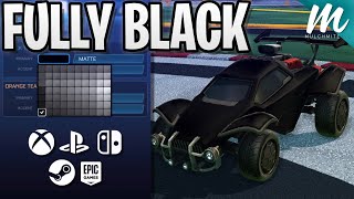 EVERY WAY TO GET A BLACK CAR IN ROCKET LEAGUE [upl. by Ardisj930]