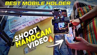 Best Mobile Holder For PUBG Handcam Video⚡ Brolaviya Mobile Holder Unboxing  How To Record Handcam [upl. by Paugh]