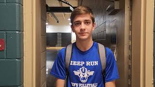 Meet this weeks 804 Varsity Athelte of the Week Deep Run boys volleyballs Lucas Ryther [upl. by Ajup]