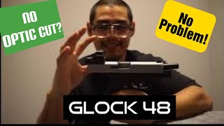 Holosun on non mos glock 48 👀💯 [upl. by Ellimaj]