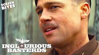 Brad Pitts Opening Speech  Inglourious Basterds  Screen Bites [upl. by Stouffer]