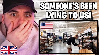 Brit Reacts to British Girl Visiting WALMART for the First Time [upl. by Clifford508]