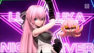 1080P Full風 Luka Luka★Night Fever ルカルカ★ナイトフィーバー 巡音ルカ Project DIVA English lyrics romaji subtitles [upl. by Agustin691]