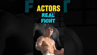 Real Actors Fight 😮 movie film fight gyanpedia [upl. by Cohbath674]