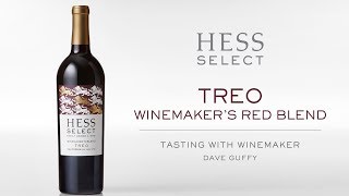 Hess Select TREO Winemakers Red Blend Tasting with Winemaker [upl. by Wehtam]