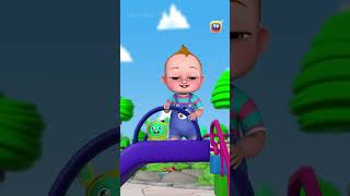 Learn about colors on the Rainbow Slide with BabyTaku funny kidsfun babytoyshow kidsshorts [upl. by Teece983]