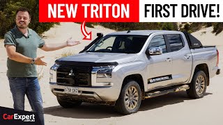 2024 Mitsubishi Triton offroad review First drive of Mitsubishi’s new pickupbakkie [upl. by Ume451]