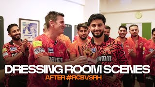 Postmatch dressing room shenanigans  RCB vs SRH  IPL 2024 [upl. by Oeram527]