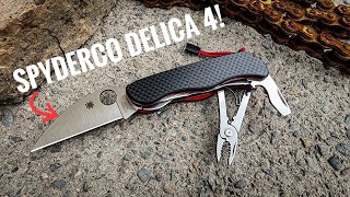 How I integrated a SPYDERCO DELICA 4 into 111 Swiss Army Knife  4K [upl. by Tiler]