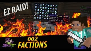 Minecraft Factions quotFIRST RAID IS DA BESTquot 2 SaiCoPvP Wither Realm [upl. by Adnahsar587]