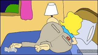 Girl Fart Animation  Lady Farts In Front Of You While In Bed And Wafts Her Stinky Gas Towards You [upl. by Dacey973]