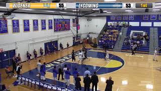 Widener Mens Basketball Highlights Vs No 9 Lycoming [upl. by Nadnal360]