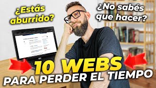 10 Paginas WEBS para PERDER el TIEMPO [upl. by Beuthel63]