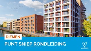 RONDLEIDING PUNT SNIEP DIEMEN [upl. by Ecirtaemed]