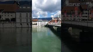 Solothurn and river Aare Switzerland [upl. by Deadman]