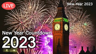 New Year Countdown 2023  Hogmanay UK LIVE [upl. by Hasile]