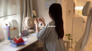 【ナイトルーティン】１人暮らしの小さな楽しみ｜好きなことをして過ごす1人暮らし夏の習慣｜Summer night routine living alone in Japan VLOG [upl. by Whitehurst]