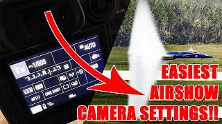 The EASIEST Camera Setting For Airshows and Aviation Photography [upl. by Encrata792]