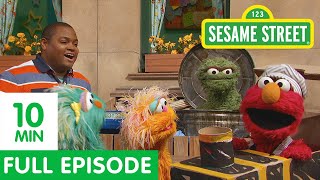 Elmos Happy Little Train  Sesame Street Full Episode [upl. by Philbo]