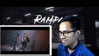 AKIM amp THE MAJISTRET  RAMPAS  MV REACTION 135 [upl. by Carla]