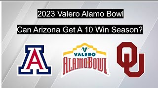 2023 Valero Alamo Bowl Preview amp PredictionsCan Jedd Fisch Lead Arizona to a 10 Win Season cfb [upl. by Melloney820]