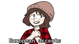 EUROPEAN ACCENTS ARE SO HOT [upl. by Gessner22]