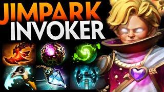 JIMPARK INVOKER THE MOST INSANE GAME  Dota 2 Invoker [upl. by Yessej]