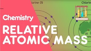 How To Calculate Relative Atomic Mass  Chemical Calculations  Chemistry  FuseSchool [upl. by Emily]