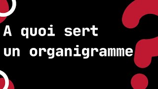 A quoi sert un organigramme [upl. by Eetnod789]