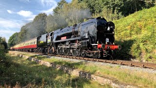 A Festival of UK Steam Locomotives seen during 2023 with SHORT CLIPS amp FAST ACTION [upl. by Ahsoek]