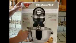 Box opening of the KitchenAid Professional 550 Plus from Costco [upl. by Hsoj]