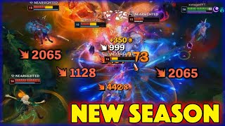 NEW SEASON LOL FUN Moments 2024 Pentakill Outplays 1v5 Highlights Montage 277 [upl. by Llenrap]