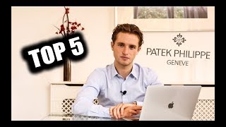 Top 5  Patek Philippe [upl. by Dareece]