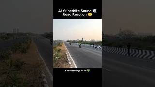 All Superbike Sound ☠️ Reaction 🚀 shorts trending kawasaki zx10r reaction bike rider [upl. by Zeni]